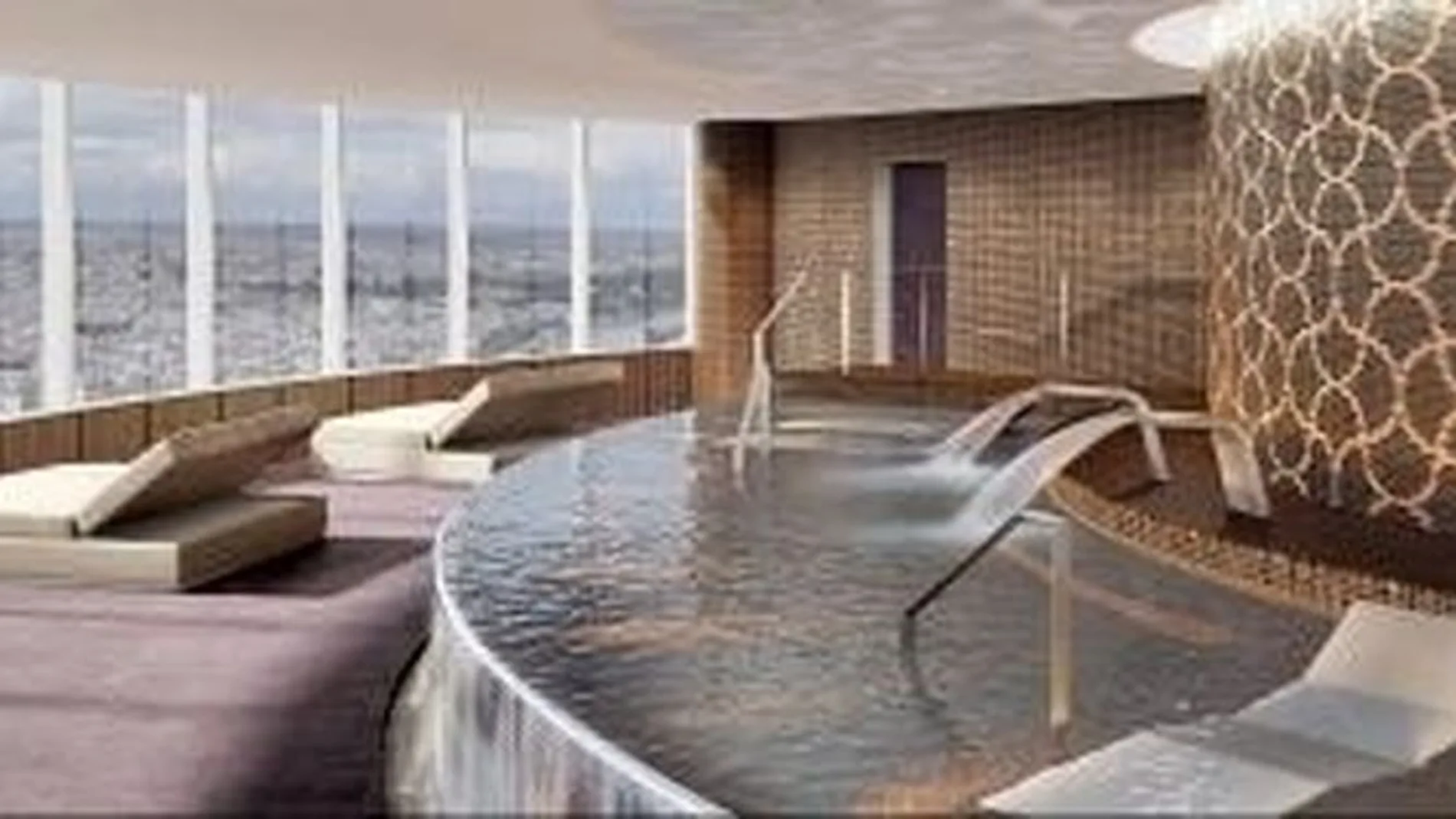 El hotel contará con un centro de spa de 500 metros cuadrados.