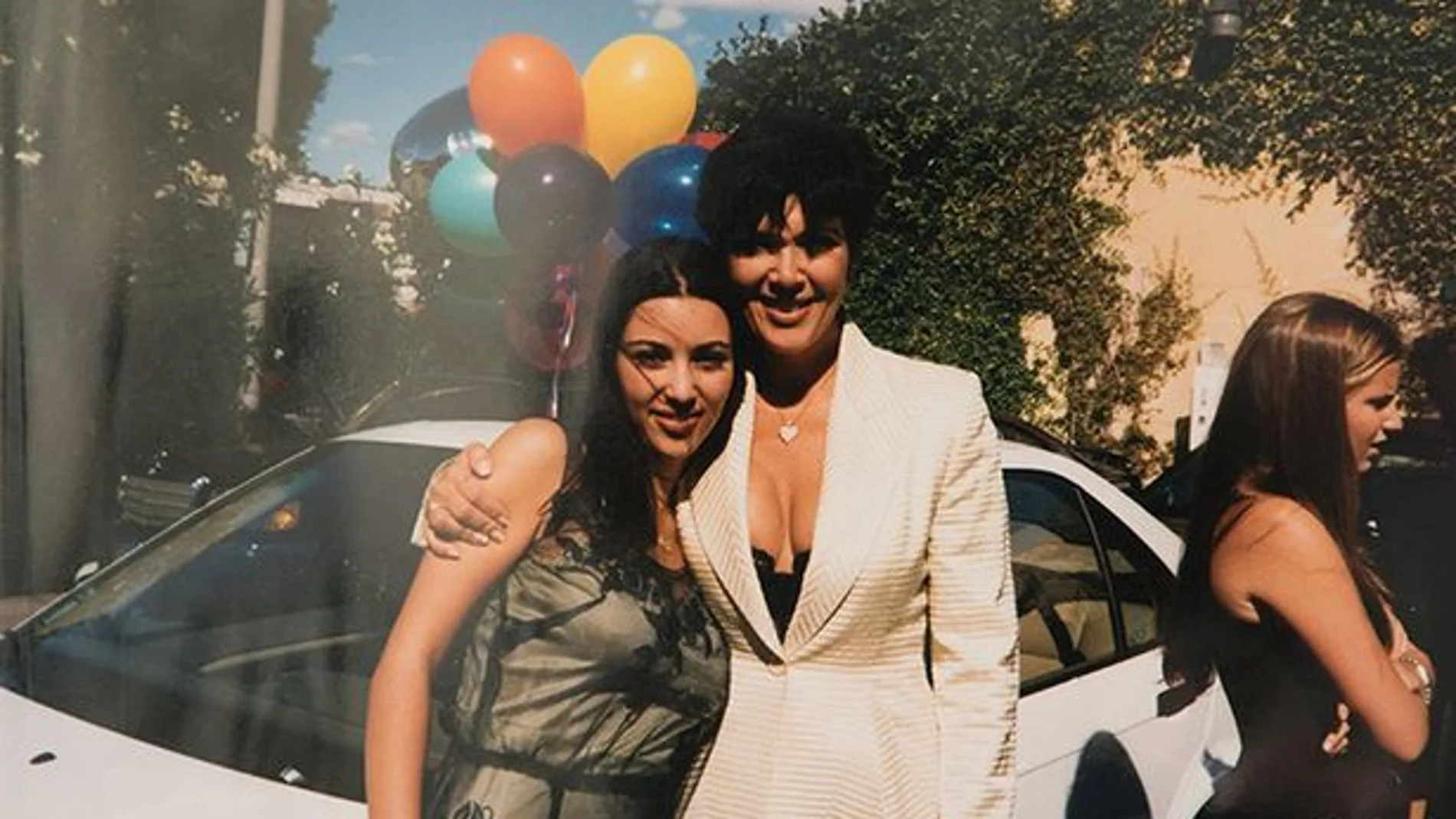 Kim Kardashian con su madre