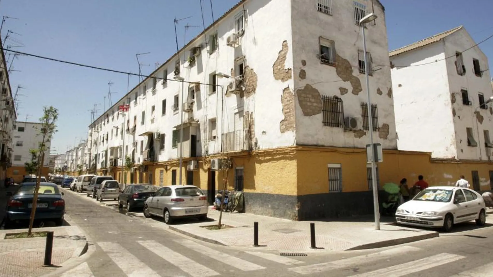 La barriada de Los Pajaritos, en Sevilla, es, según estudios anteriores del INE, una de las más pobres de España