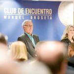 El alcalde de Valencia, ayer en el Club de Encuentro Manuel Broseta