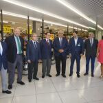 Tras la firma del acuerdo, visitaron el centro de coinnovación de Mercadona en Córdoba capital