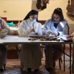 Los trabajos en el convento de las monjas Trinitarias