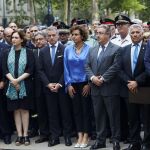 Acto en memoria de la víctimas de terrorismo, especialmente las del atentado de Hipercor, hoy en Barcelona