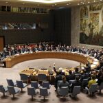 Los componentes del Consejo de Seguridad de la ONU vota la adopción de nuevas sanciones contra Corea del Norte