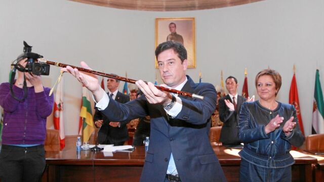 Gómez Besteiro, en su toma de posesión como presidente de la Diputación