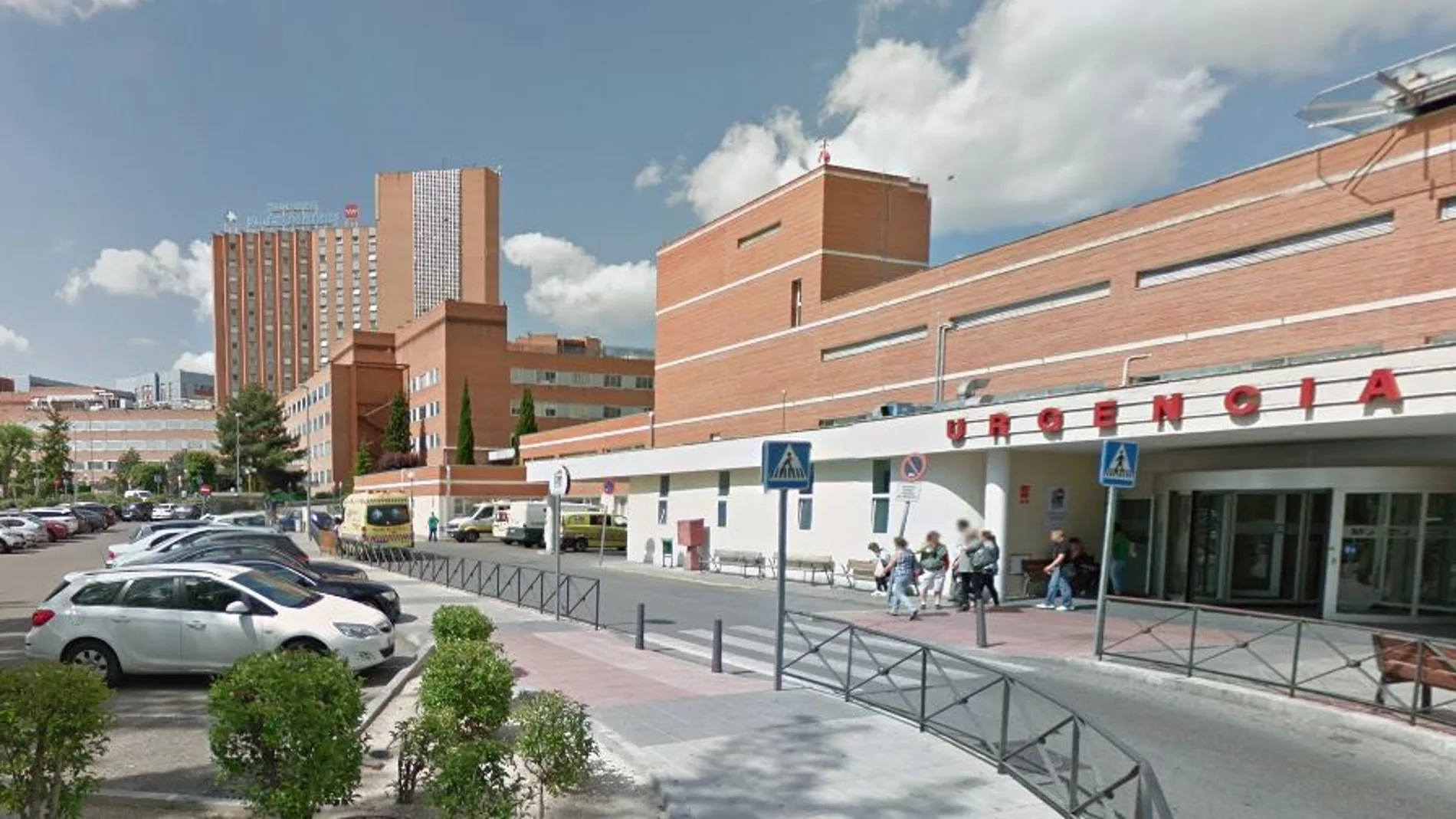 IMagen de la fachada del hospital en el que ocurrieron los hechos