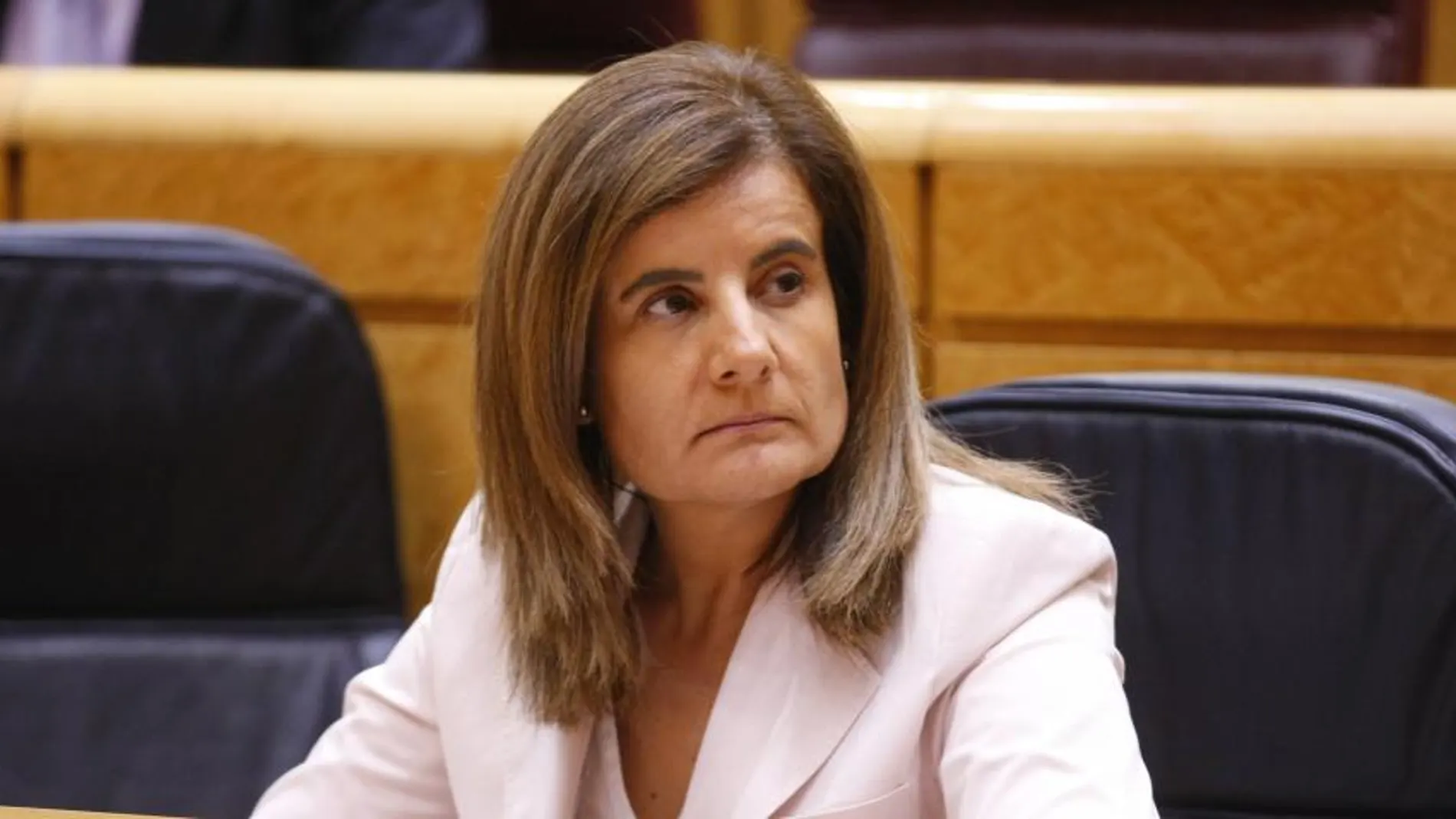Fatima Bañez, en el Senado, en una imagen de archivo