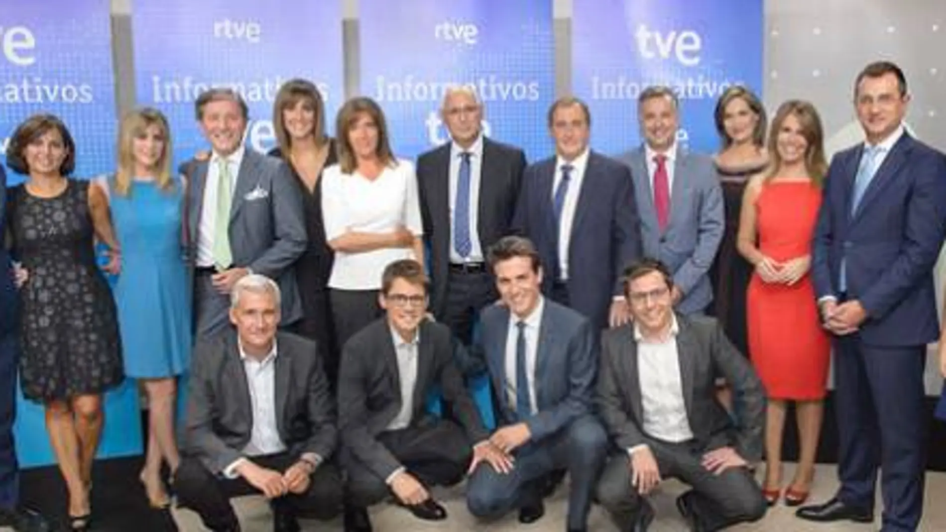 Equipo de informativos de TVE