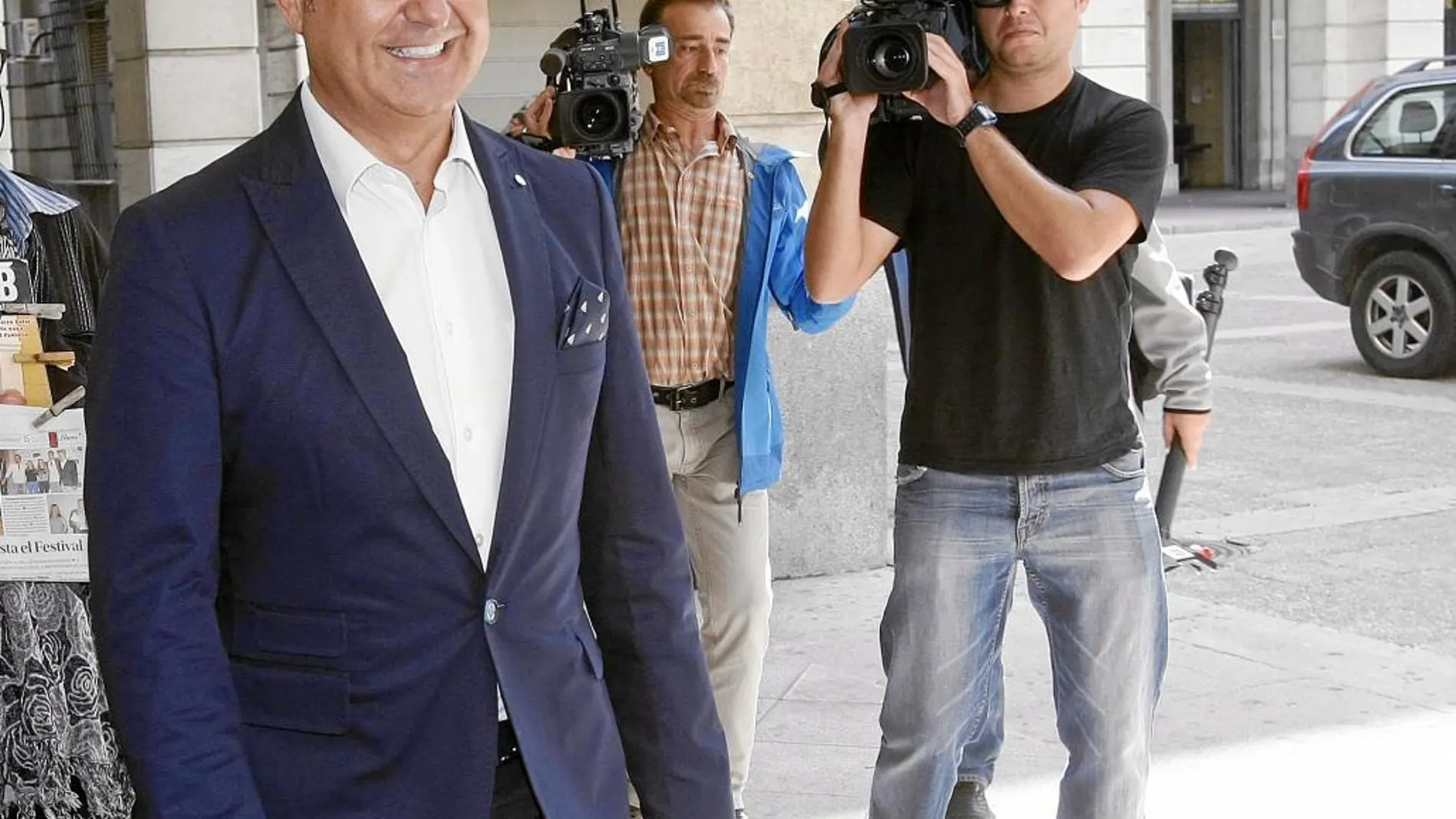 El ex consejero de Innovación de la Junta Martín Soler, en los juzgados