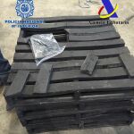 Incautados 1.400 kilos de palés hechos de cocaína