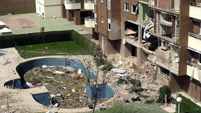 Edificio de Leganés donde se inmolaron los terroristas en abril de 2004 / Foto: Archivo