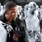 Imagen de la película de Will Smith, "yo, robot"