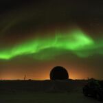 Una aurora captada en Alaska