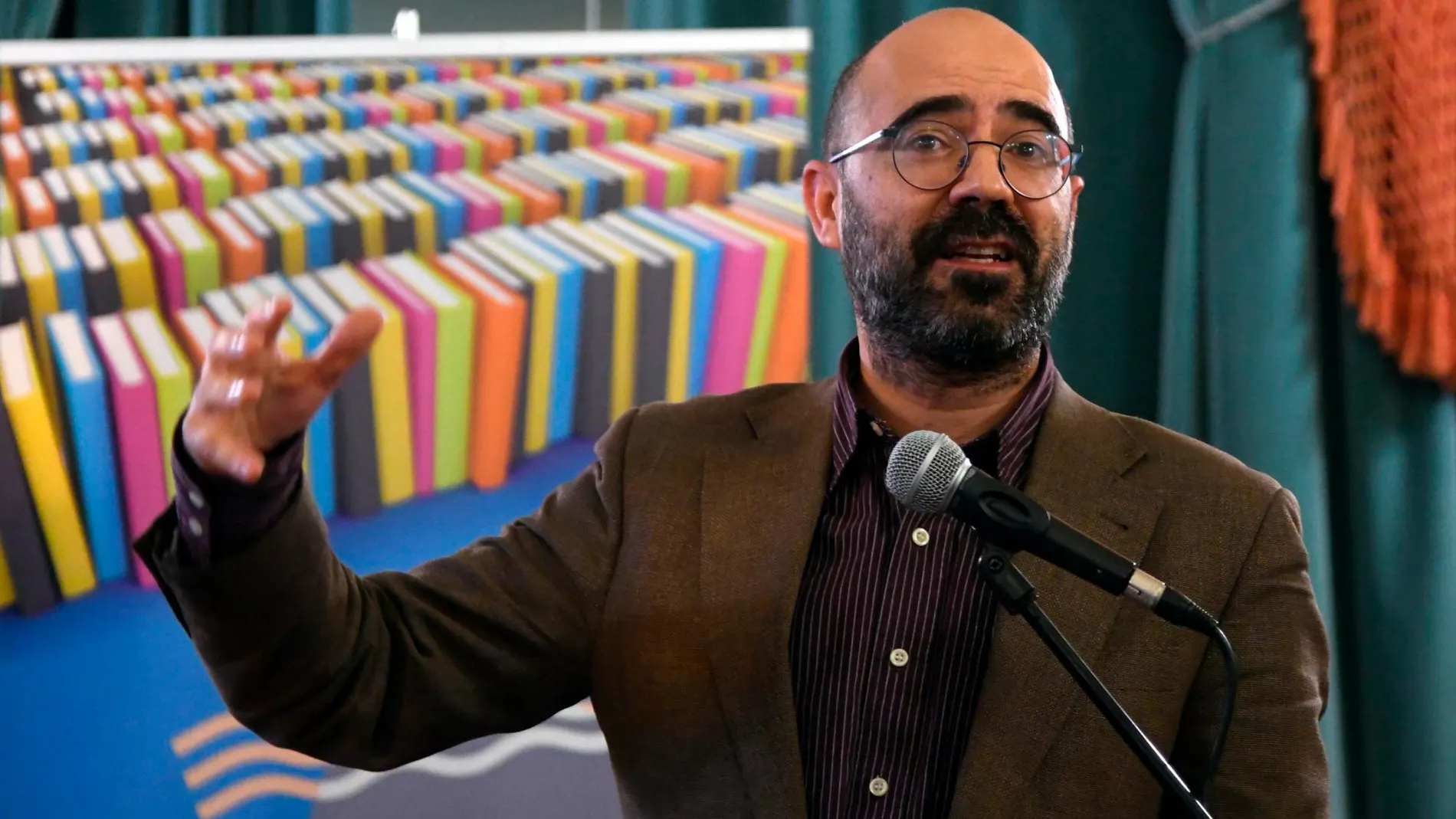 El escritor Óscar Esquivias participó en la última jornada de los II Encuentros literarios históricos