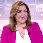 La candidata a la Secretaría General del PSOE, Susana Díaz