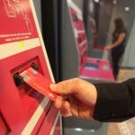 Una tarjeta bancaria de las habituales