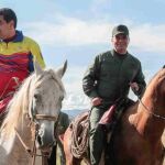 Nicolas Maduro junto al ministro de Defensa, Vladimir Padrino Lopez, el pasado mes de septiembre.