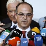 El conceller de Presidencia y portavoz de la Generalitat, Jordi Turull.