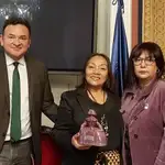  Olga Fernández de la Rosa reconocida con la Menina 2018 por la Red Transnacional de Mujeres de Madrid
