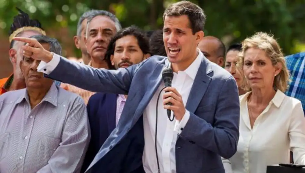 Juan Guaidó, el presidente de la Asamblea Nacional / Efe