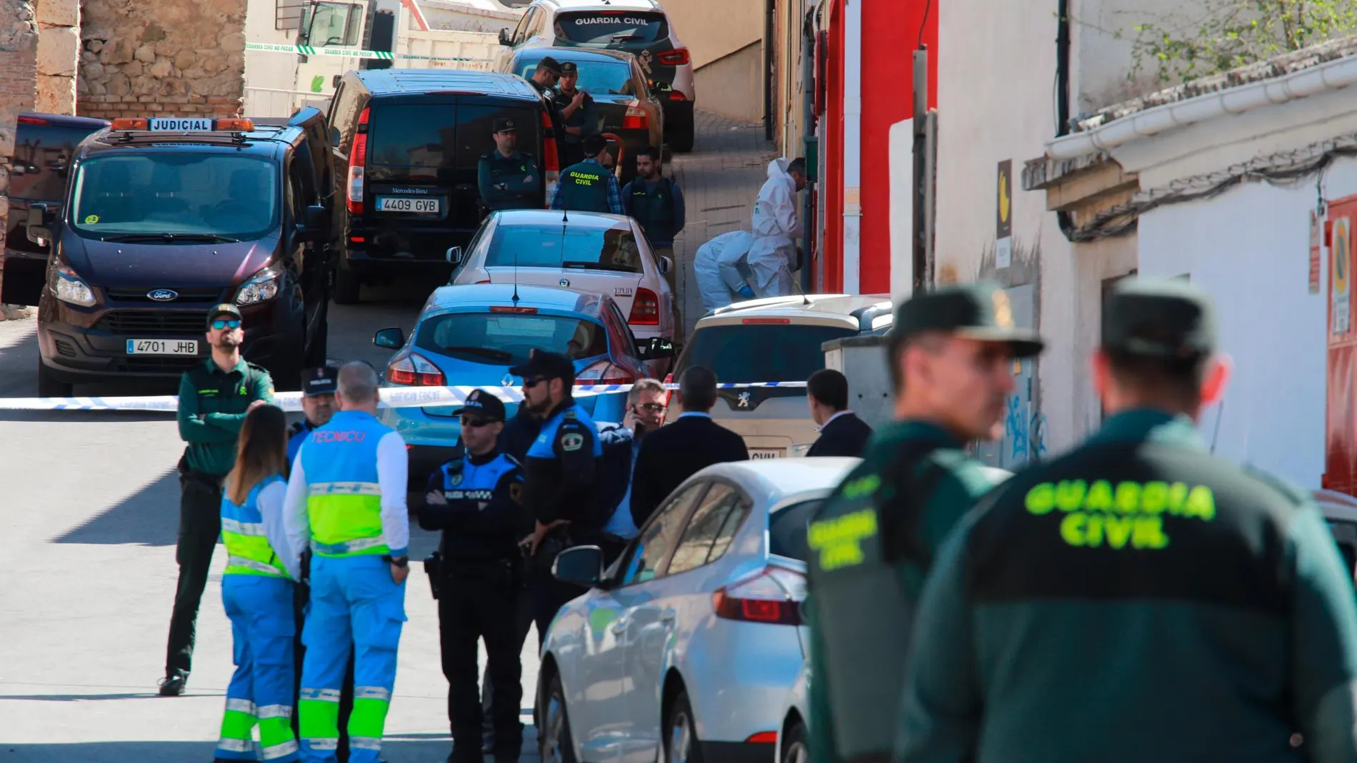 El suceso ha ocurrido en una vivienda del número 7 de la calle José Sanclemente Rey, de Loeches