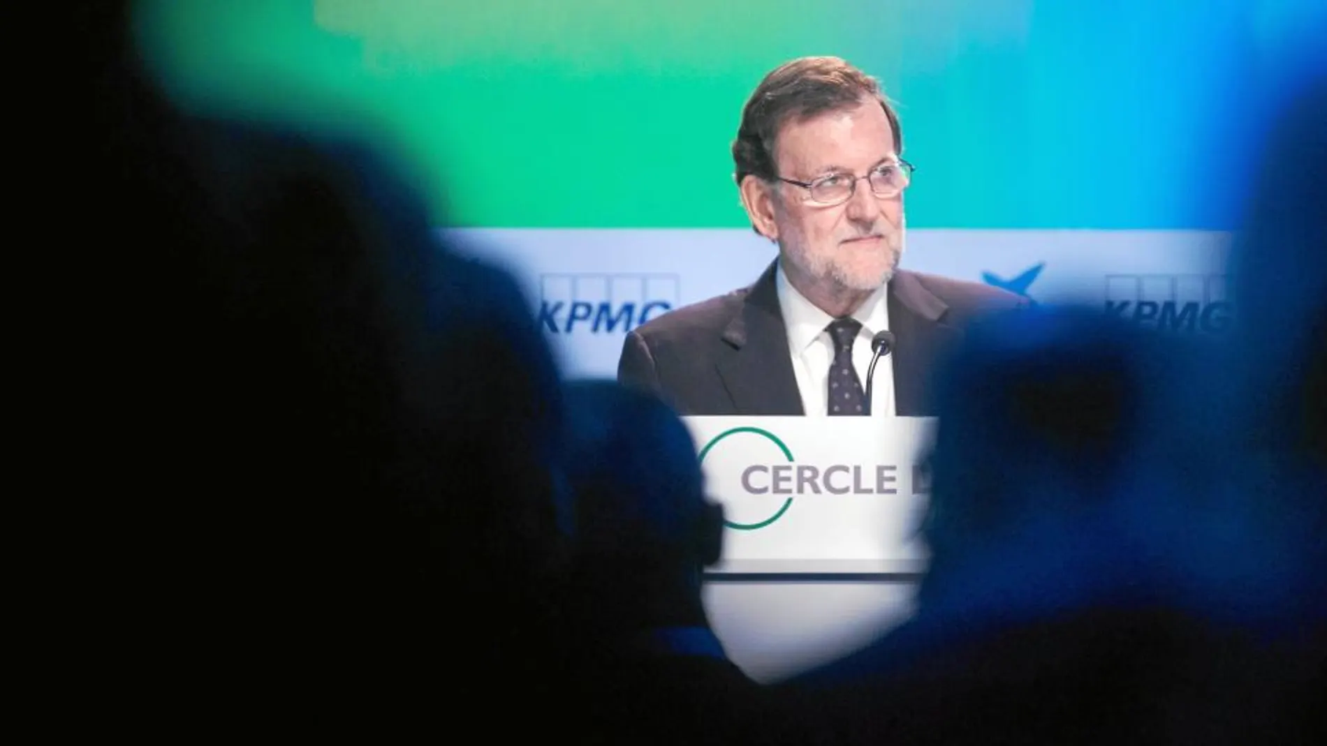 Rajoy, el año pasado, durante su última intervención en las jornadas del Círculo de Economía
