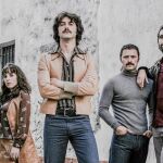 Algunos de los protagonistas de «Fariña», cuyo reparto está compuesto en un noventa por ciento por actores gallegos