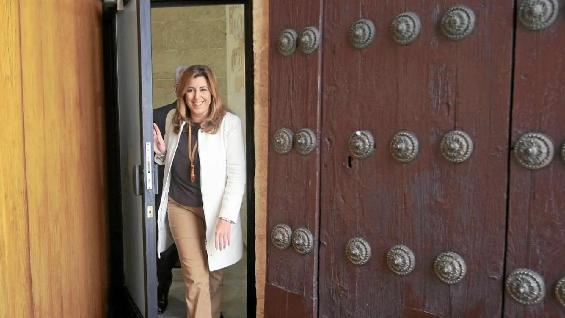 La presidenta de la Junta de Andalucía, Susana Díaz