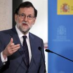 El presidente del Gobierno, Mariano Rajoy.