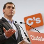 El presidente de Ciudadanos, Albert Rivera