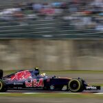 El piloto español de Fórmula Uno Carlos Sainz Jr., de la escudería Toro Rosso