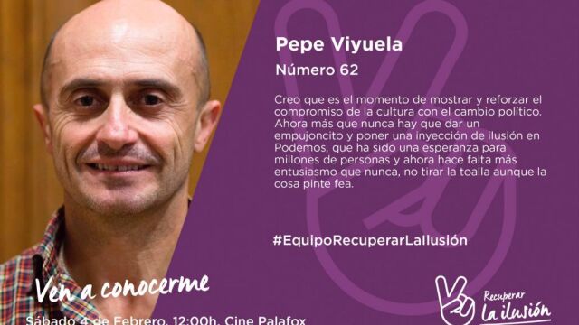 Pepe Viyuela se cuela en el Consejo Ciudadano