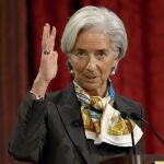 La directora del Fondo Monetario Internacional (FMI), Christine Lagarde