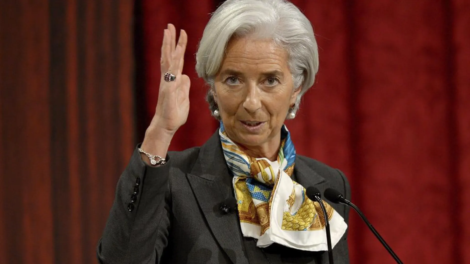 La directora del Fondo Monetario Internacional (FMI), Christine Lagarde