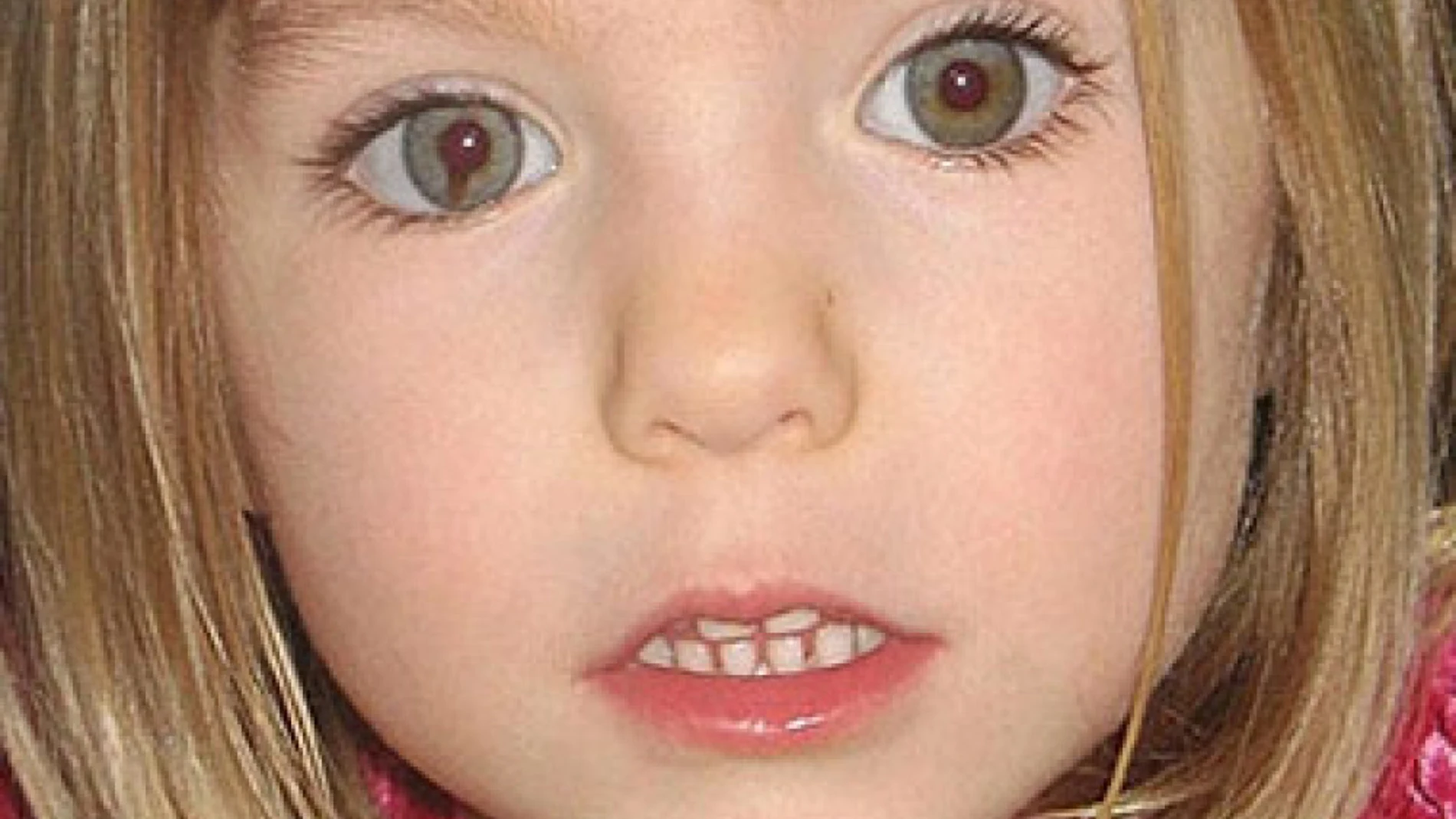 Imagen de Madeleine McCann poco antes de desaparecer