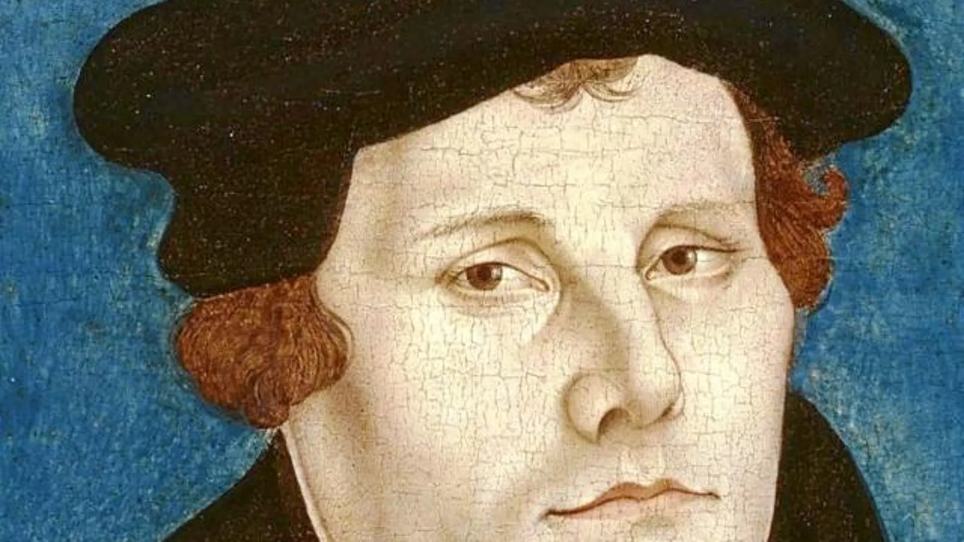Retrato de Lutero firmado por Lucas Cranach