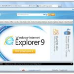 Una de las versiones antiguas de Internet Explorer