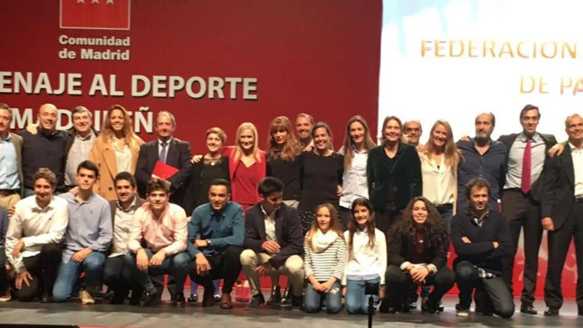 Gala del deporte de Madrid padel