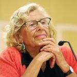 Carmena «reaparecerá» hoy en el debate del estado de la ciudad tras su accidente doméstico / Cristina Bejarano