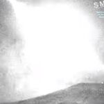 Imagen del momento de la entrada en la atmósfera del fragmento del cometa Encke en Almería