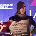 Plata para Queralt Castellet en la Copa del Mundo FIS de halfpipe de Laax (Suiza)