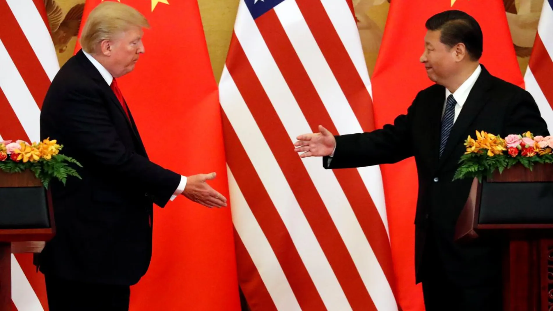 Donald Trump y Xi Jinping, en una imagen de archivo / Reuters
