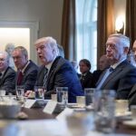Primera reunión del Gabinete de Donald Trump