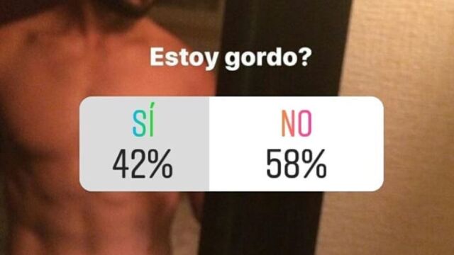 Imagen de la encuesta publicada por Isco Alarcón en Instagram