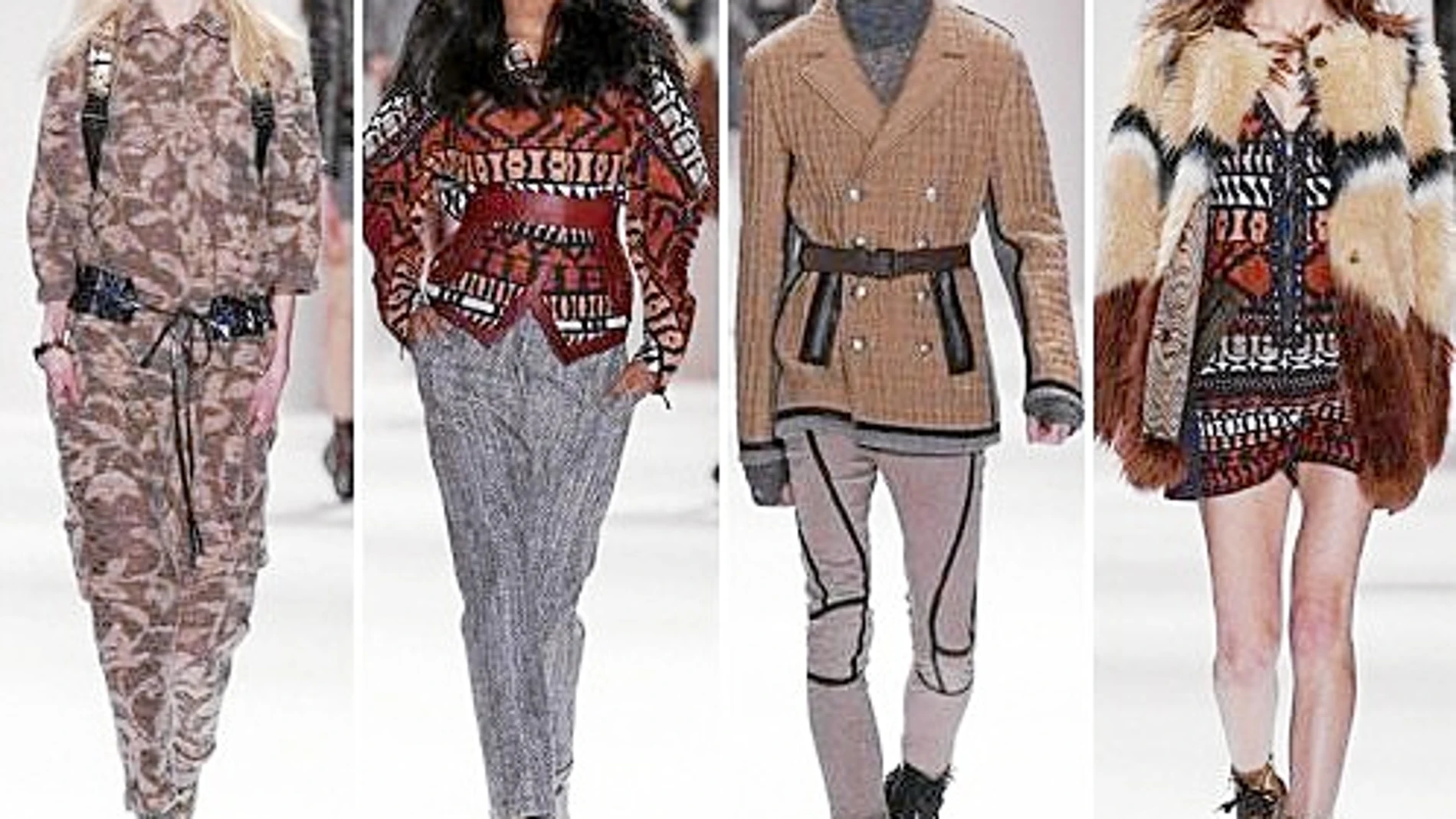 Imágenes del desfile de Custo Barcelona en la Nueva York Fashion Week O/I 2013-14