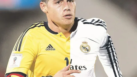 James, capitán de Colombia y «crack» del Real Madrid a la vez