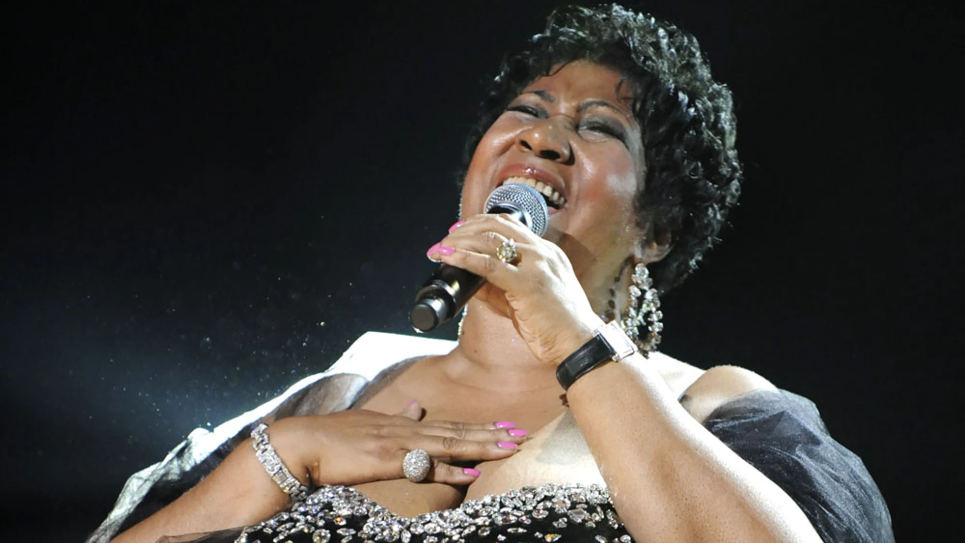 Aretha Franklin en una imagen de archivo