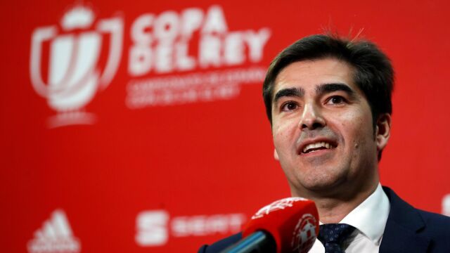 El presidente del Betis, Ángel Haro. Foto: Efe