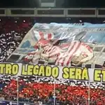  «Nuestro legado será eterno», último tifo del Calderón