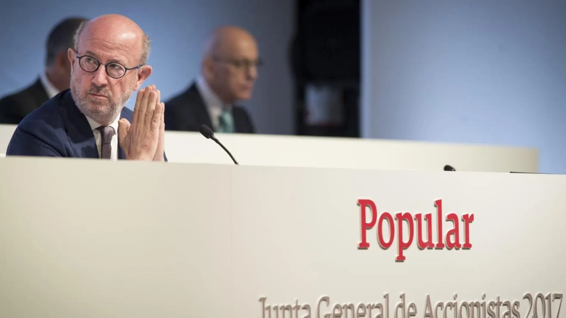 El presidente del Banco Popular, Emilio Saracho.